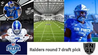 Las Vegas Raiders select Safety Trey Taylor in round 7