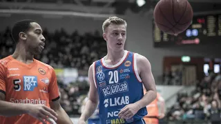 Jonatan Arvidsson 11 poäng vs. Borås Basket