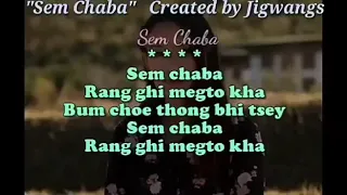 I like this song...sem chaba