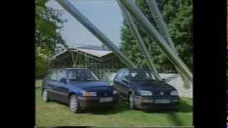 Telemotor test Opel Astra GT VW Golf GT