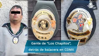 Detenidos en balacera de Topilejo, del cártel de los Hijos del Chapo