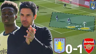 How Arteta Shut Down Gerrard's Tactics | Aston Villa vs Arsenal 0-1 | Tactical Analysis