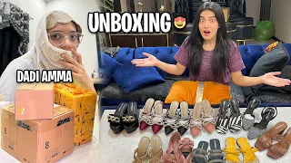 MYSTERY BOXES KI UNBOXING 😍 | Punjabi Dadi Ki Roasting 😂 | Itny Ziada Shoes Agaye 👡