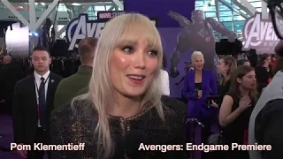 Pom Klementieff at the Avengers Endgame premiere