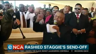 Rashied Staggie's send-off