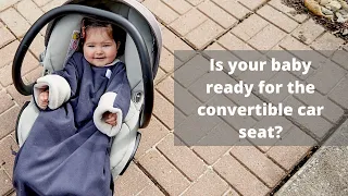 Is your baby ready for the convertible car seat?