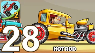 Hill Climb Racing 2 - Gameplay Walkthrough Part 28 - Hot Rod (iOS, Android)