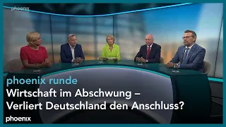 phoenix runde: "Wirtschaft im Abschwung – Verliert Deutschland den Anschluss?"