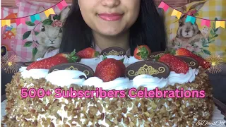 Asmr 500+ Subscribers Celebration Mukbang