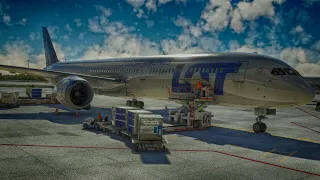 FULL FLIGHT: Tokyo - Warsaw. LOT Polish Airlines Boeing 787. Microsoft Flight Simulator 2020.