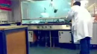Science Class Lab Explosion
