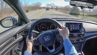 2021 Honda Accord Sport 2.0T - POV Test Drive (Binaural Audio)