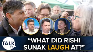 "He Shouldn't Have Laughed At Any Point" | Rishi Sunak Confronted By Former NHS Worker