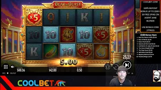 926x win on Beat The Beast Griffin's Gold ***Coolbet.com