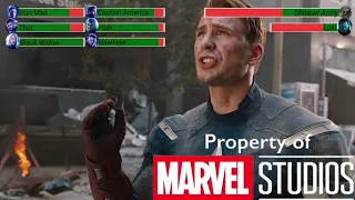 The Avengers (2012) Final Battle with healthbars 3/3