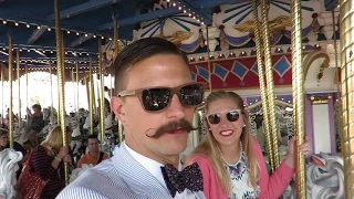 Celebrating Our First Dapper Day At Walt Disney's Magic Kingdom!!!