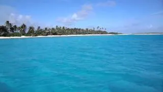 Cocos Keeling Islands - Leaving Direction Island by Ferry