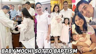 BINYAG NG BUNSO NILA VIC SOTTO AT PAULEEN LUNA BABY MOCHIE BAPTISM MAYOR VICO SOTTO NINONG