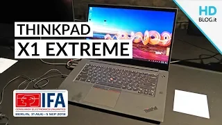 Lenovo THINKPAD X1 Extreme, il più POTENTE E COMPLETO di sempre | ANTEPRIMA