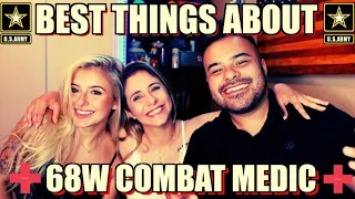 BEST Things About Being An ARMY 68W (Combat Medic) *2023*