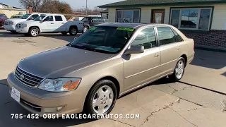 (SOLD) 2004 Toyota Avalon XLS @EAGLE CARE AUTOS