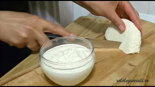 How to make homemade cheese, even with commercial milk - With only 2 ingredients