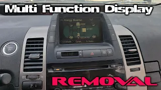 Multi Function Display (MFD) Removal on a Toyota Prius Gen2 (2004 05 06 07 08 09)