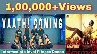 Vaathi Coming | Vijay | Master | Intermediate Level Fitness Dance | Akshay Jain Choreography | DGM