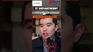 10 highest paying jobs Accenture iT Dep't Philippines