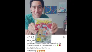 zach king magic with Books #shorts