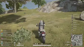 PUBG - INSANE FRONT FLIP ON MOTORBIKE!