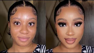 DETAILED MAKEUP TRANSFORMATION TUTORIAL ON MY CLIENT