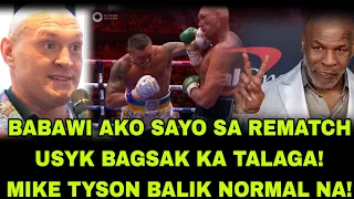 Tyson Fury Vs Oleksandr Usyk REMATCH KASADO Na!!!! Mike Tyson NAGSALITA Sa KALAGAYAN Ng BUHAY Niya!!