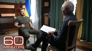 Volodymyr Zelenskyy's full 2023 60 Minutes interview in Ukrainian