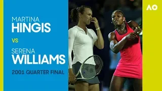 Martina Hingis v Serena Williams - Australian Open 2001 Quarter Final | AO Classics