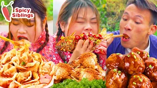 Eating Chili and Funny Pranks Compilation | Spicy Food Pranks | TikTok Funny MUKBANG | SpicySiblings