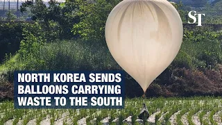 North Korea sends excrement balloons over South korea