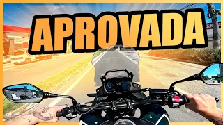 PRIMEIRA VOLTA COM NOSSA HONDA CB500X NOVA *MOTO ÁGIL, LEVE E FÁCIL DE PILOTAR*