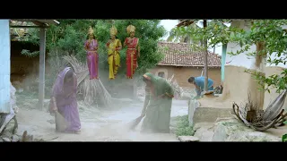 Pooja Gandhi, Shubha Punja Irritated By Dust In Village - Hasanambha Mahime Movie Climax Scene
