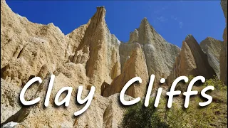 Удивительные глиняные скалы в Новой Зеландии, Clay Cliffs