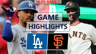 Los Angeles Dodgers vs. San Francisco Giants Highlights | NLDS Game Two (2021)