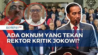 Rektor Universitas Atma Jaya Yogyakarta Akui Diminta Buat Testimoni soal Kinerja Jokowi