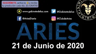 Horóscopo Diario - Aries - 21 de Junio de 2020