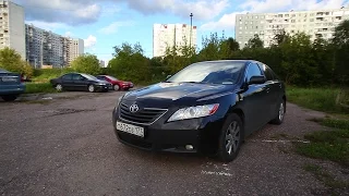 Тойота Камри/Toyota Camry. Пробег 240 т.км, 10 лет, а она все еще жива. Лиса Рулит.