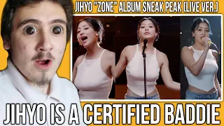 JIHYO (TWICE) "ZONE" Album Sneak Peak (Live Ver.) Reaction