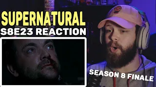 Supernatural 8x23 "SACRIFICE" (SEASON 8 FINALE REACTION)