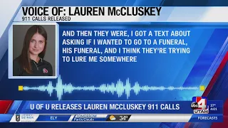 University of Utah releases phone calls in McCluskey case