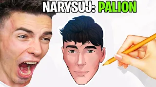 NARYSUJ I ZGADNIJ YOUTUBERA z PALIONEM!