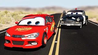 Mcqueen Gets Lost / Cars Movie Remake - BeamNG.drive