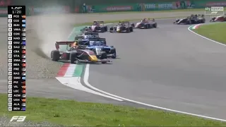 Amazing Overtake From Hadjar | F3 Imola Sprint Race 2022